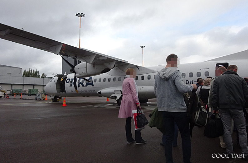 ヘルシンキ、ヴアンター空港乗り継ぎでエストニアのタリンへ