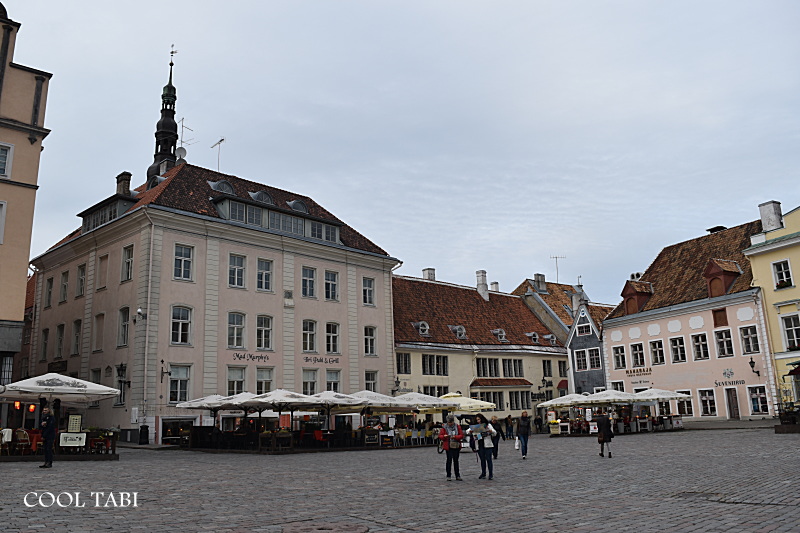 エストニア首都タリン旧市街ラエコヤ広場