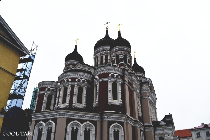 タリン旧市街山の手トームペア（トーンペア）Toompeaアレクサンドルネフスキー聖堂
